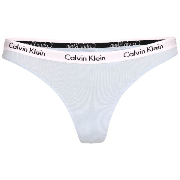 Calvin Klein 3PK THONG Дамски бикини, бяло, Veľkosť S
