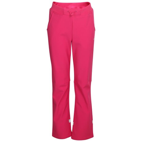 Lewro CARNOLO Софтшелови панталони за момичета, розово, Veľkosť 116-122