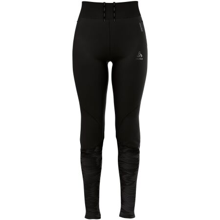 Odlo W ZEROWEIGHT WARM REFLECTIVE TIGHTS - Women's cross-country tights