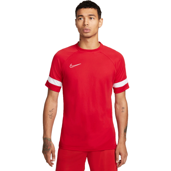 Nike DRI-FIT ACADEMY Мъжка футболна фланелка, червено, Veľkosť XXL