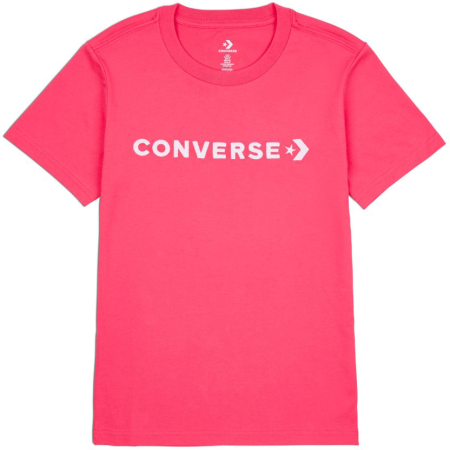 Converse CF STRIP WORDMARK SS TEE - Дамска тениска