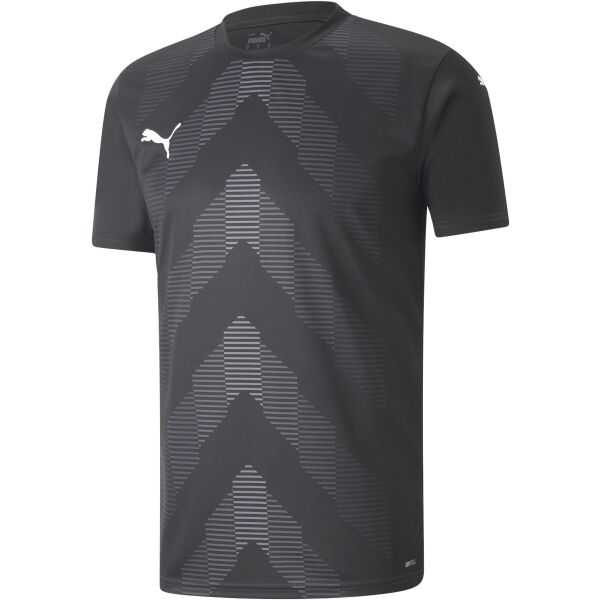 Puma TEAMGLORY JERSEY Férfi futballmez, fekete, méret L