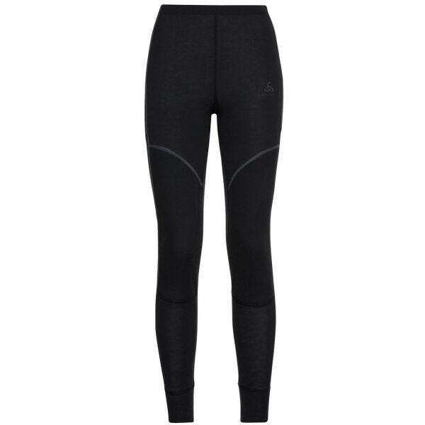 Odlo W BL BOTTOM LONG ACTIVE X-WARM ECO Női funkcionális legging, fekete, méret XS