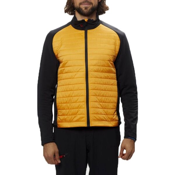 Swix NAVADO PUSH Könnyű steppelt férfi kabát, narancssárga, méret 2XL