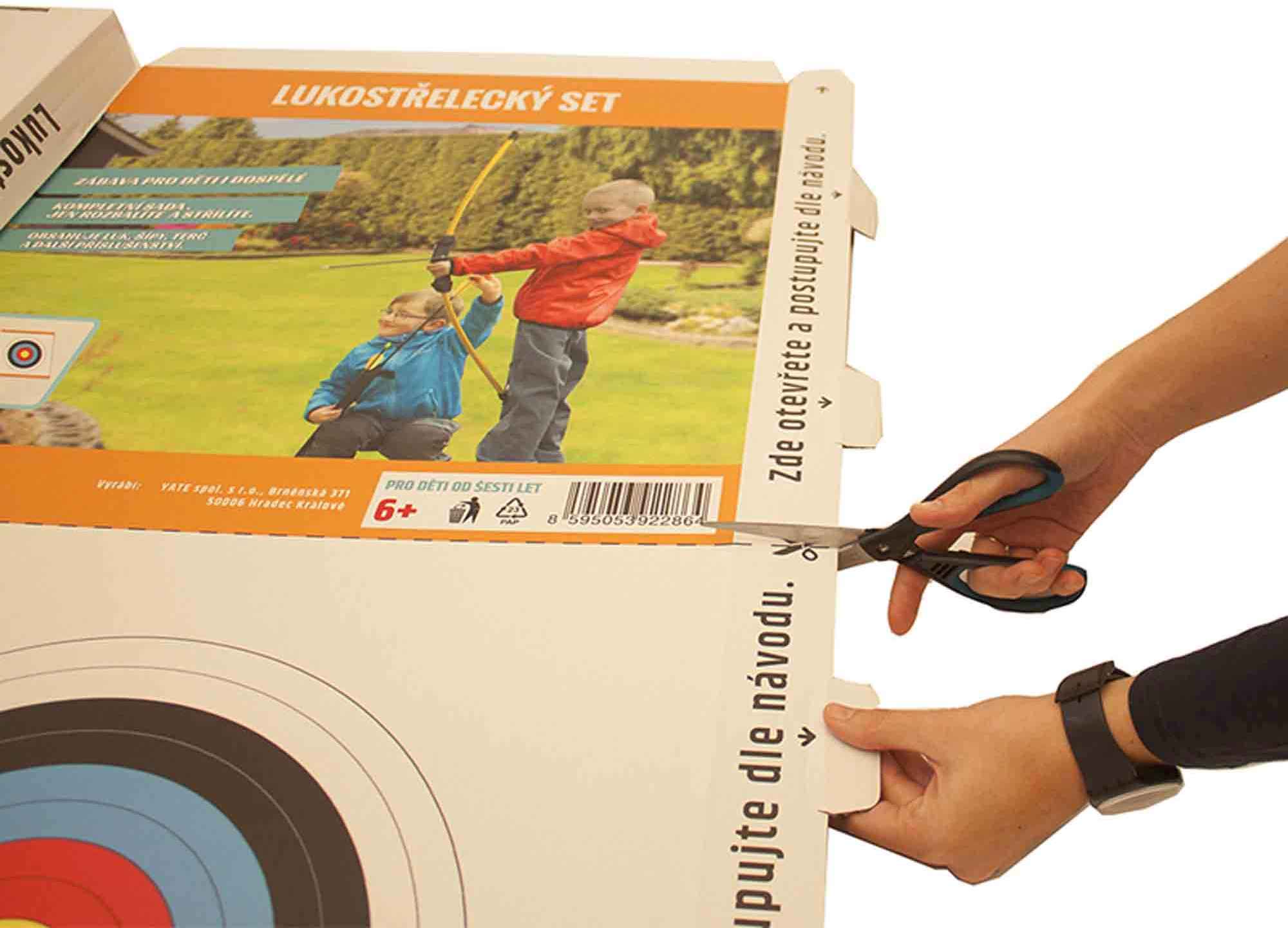 Archery set in a box