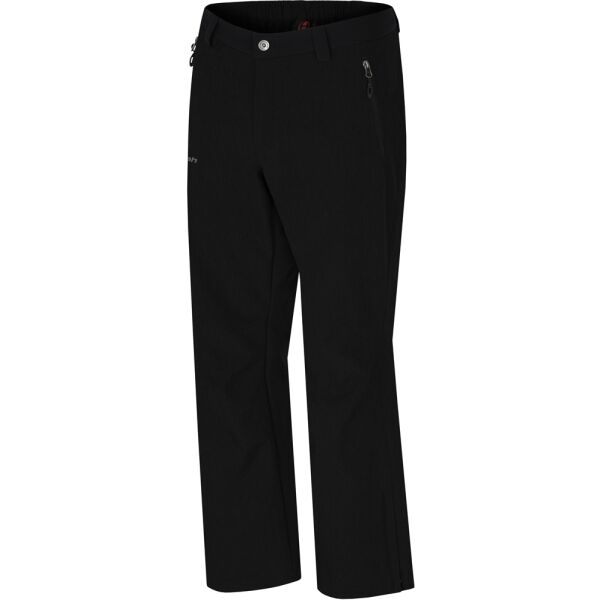 Hannah GARDY Мъжки панталони от софтшел с цялостно разкопчаване, черно, Veľkosť XL