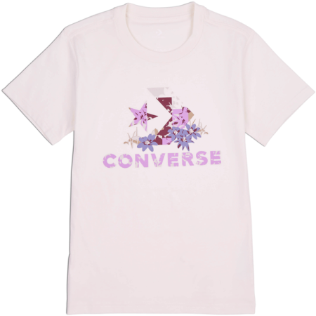 Converse STAR CHEVRON ABSTRACT FLOWERS TEE - Női póló