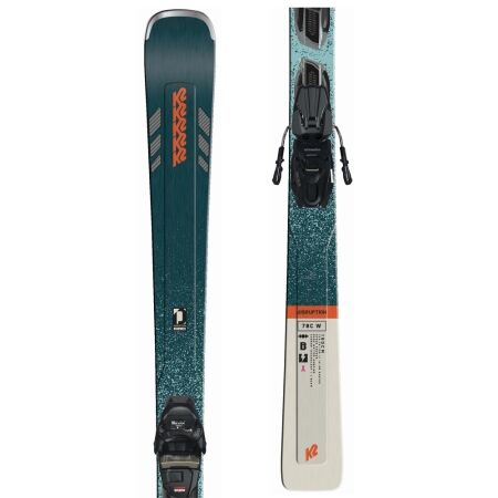 K2 DISRUPTION 78C W + ER3 10 COMPACT QUIKCLIK GW - Women’s downhill skis