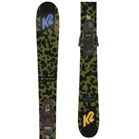 K2 POACHER JR + FDT 4.5 GW - Dětské lyže s vázáním