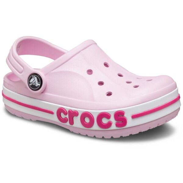 Crocs BAYABAND CLOG K Детски чехли, розово, размер 32/33