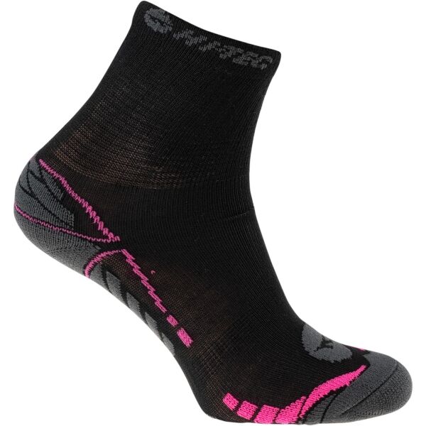 Hi-Tec BAMIRA Дамски бамбукови чорапи, черно, veľkosť 39-42
