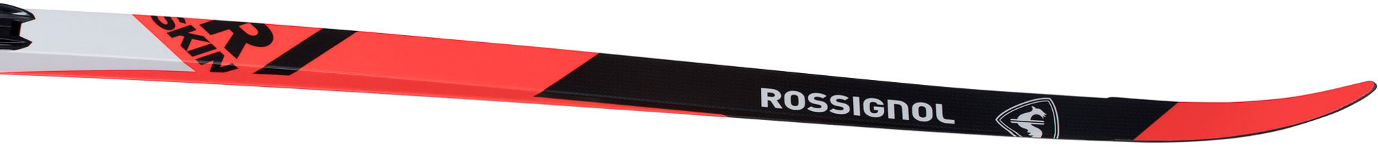 Classic Nordic skis with climbing support