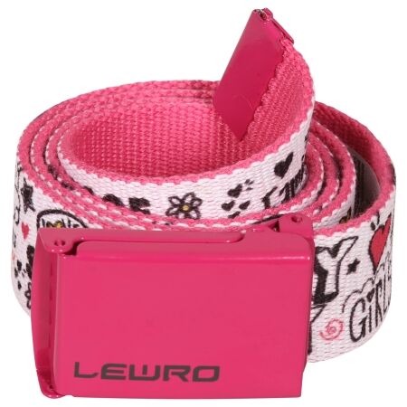 Lewro UDO - Kids’ fabric belt with a metal buckle