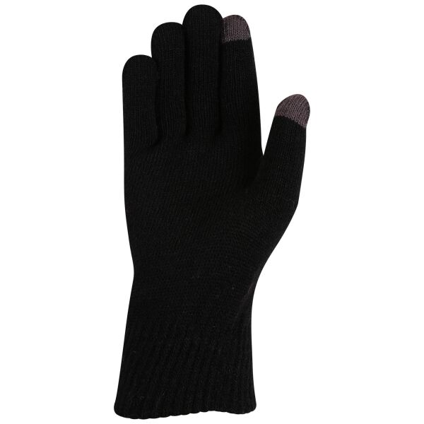 Willard WILLIS Дамски ръкавици с пет пръста, черно, Veľkosť UNI