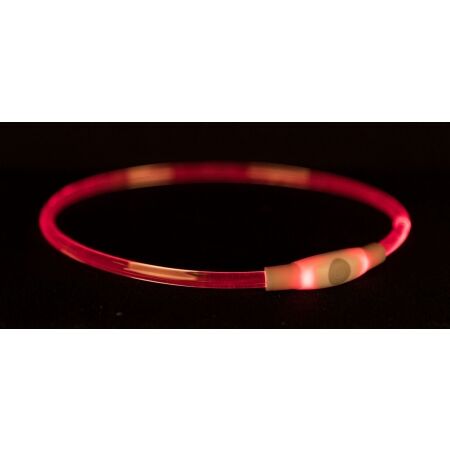 TRIXIE FLASH LIGHT RING USB S-M - Leuchtendes Halsband