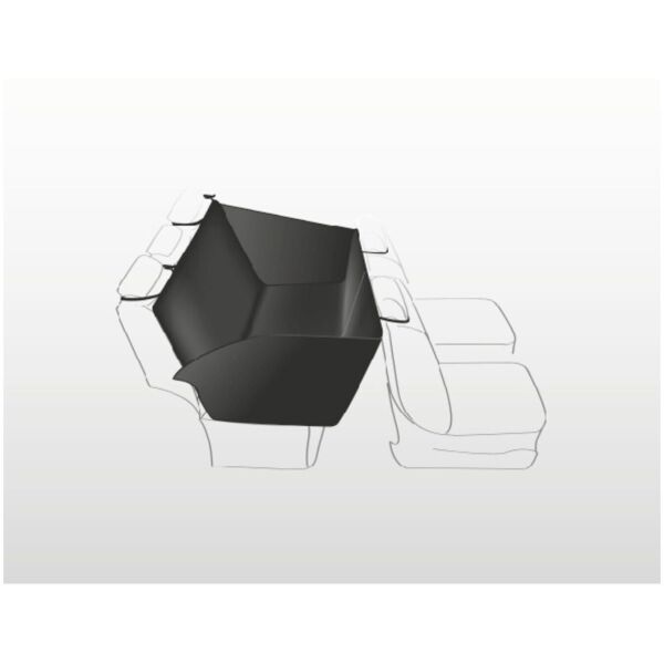 TRIXIE PROTECTIVE COVER Защитен калъф на задната седалка, черно, Veľkosť Os