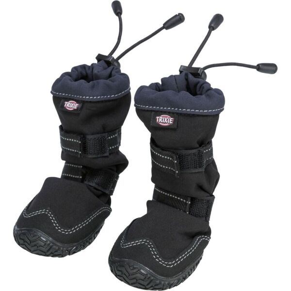 TRIXIE WALKER ACTIVE LONG L-XL Защитни обувки за кучета, черно, Veľkosť Os