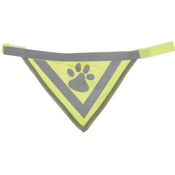 TRIXIE REFLECTIVE DOG SCARF XS-S Светлоотразителен шал за кучета, жълто, Veľkosť Os