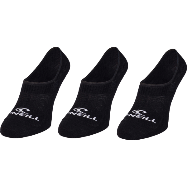O'Neill FOOTIE 3PK Uniszex zokni, fekete, méret 39 - 42