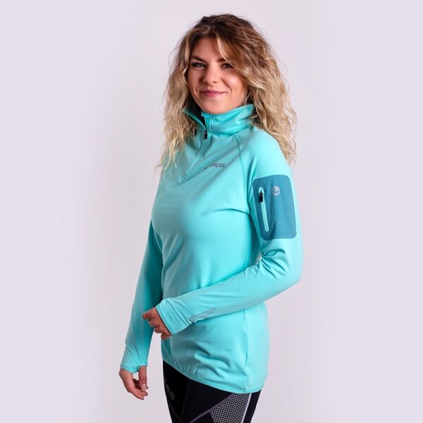 PROGRESS NIAGARA Damen Sportsweatshirt, Türkis, Größe S