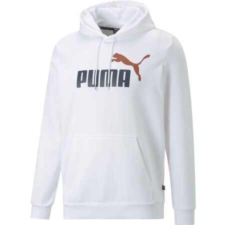 Puma ESS + 2 COL BIG LOGO HOODIE FL B - Fiú pulóver