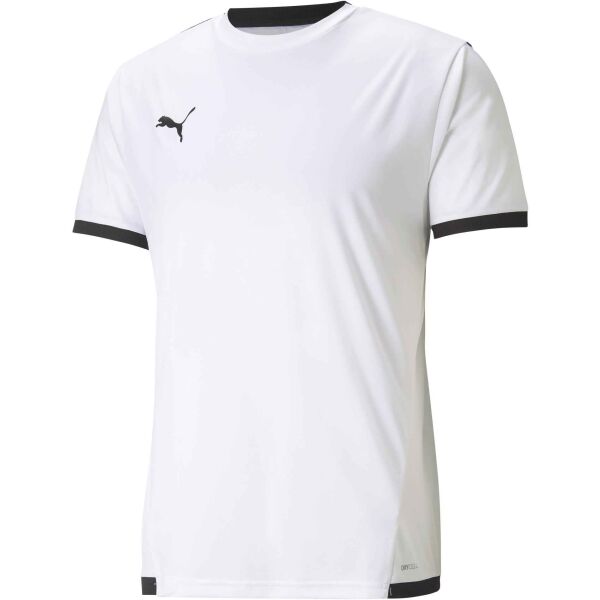 Puma TEAM LIGA JERSEY Férfi futballpóló, fehér, méret L