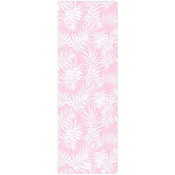 YOGGYS LARGE TOWEL PINK TROPICAL Jógatörölköző, rózsaszín, méret os