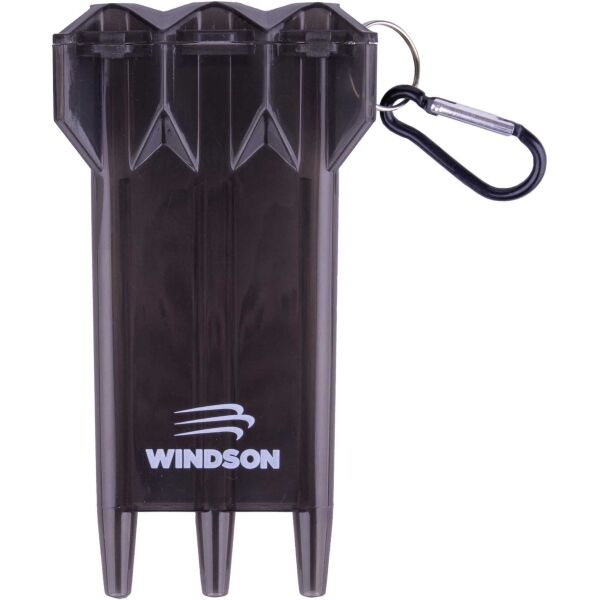 Windson CASE PET Транспортен пластмасов калъф за три стрели, черно, Veľkosť Os