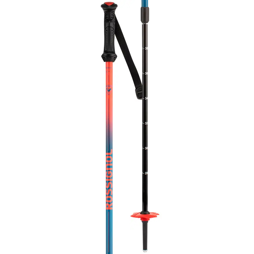 Junior telescopic ski poles