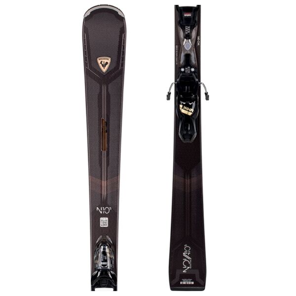 Rossignol NOVA 10 TI XPRESS + XPRESS W 11 GW Дамски ски, черно, размер