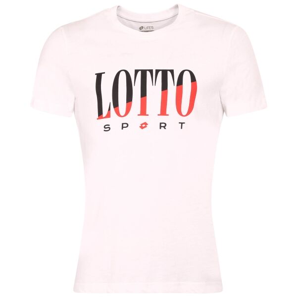 Lotto TEE SUPRA VI Мъжка тениска, бяло, размер