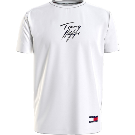 Tommy Hilfiger CN SS TEE LOGO - Мъжка тениска