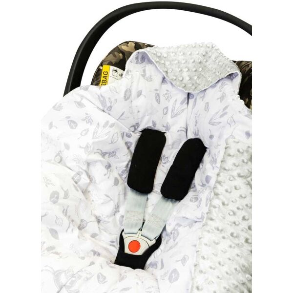BOMIMI WRAP BLANKET (CAR) Одеяло за бебешко столче за кола, бежово, Veľkosť Os