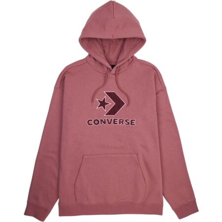 Converse LOOSE FIT CENTER FRONT LARGE LOGO STAR CHEV PO HOODIE - Мъжки суитшърт