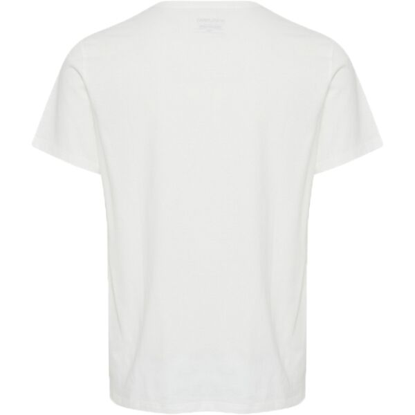 BLEND TEE REGULAR FIT Herrenshirt, Weiß, Größe M