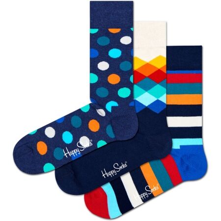 HAPPY SOCKS MIX GIFT BOX 3P - Klasické ponožky