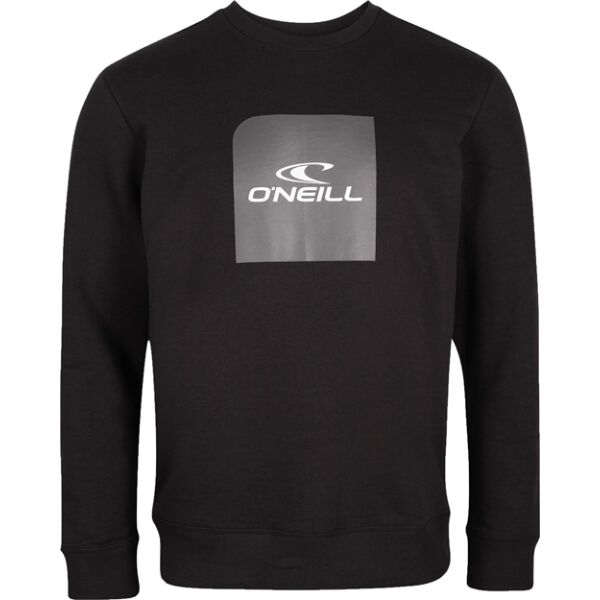 O'Neill CUBE CREW Férfi pulóver, fekete, méret XS