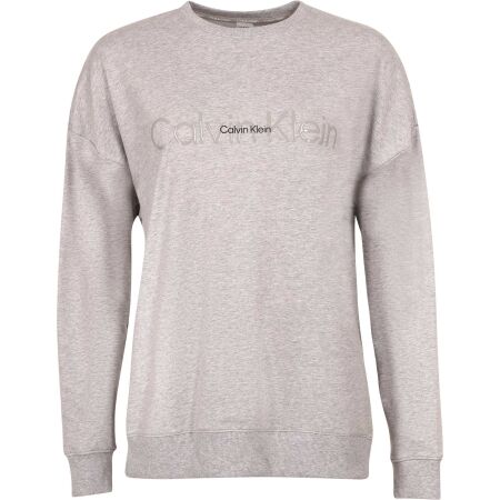 Calvin Klein EMBOSSED ICON LOUNGE-L/S SWEATSHIRT - Women's sweatshirt