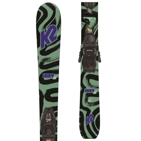 K2 INDY + FDT 7.0 GW - Children’ skis with bindings