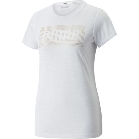Puma PERFORMANCE LOGO FILL TEE REC Q4 - Dámske tričko