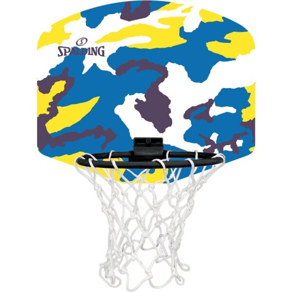 Spalding CAMO MICRO MINI BACKBOARD SET Баскетболен мини кош, микс, Veľkosť Os