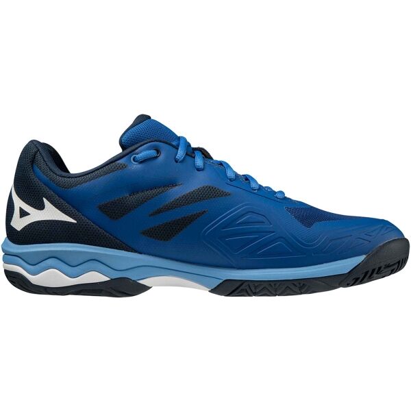 Mizuno WAVE EXCEED LIGHT AC Мъжки обувки за тенис, синьо, размер 45