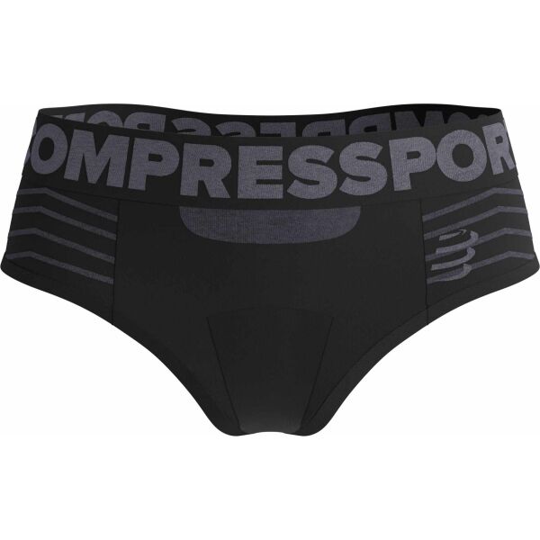 Compressport SEAMLESS BOXER W Női funkcionális boxeralsó, fekete, méret S