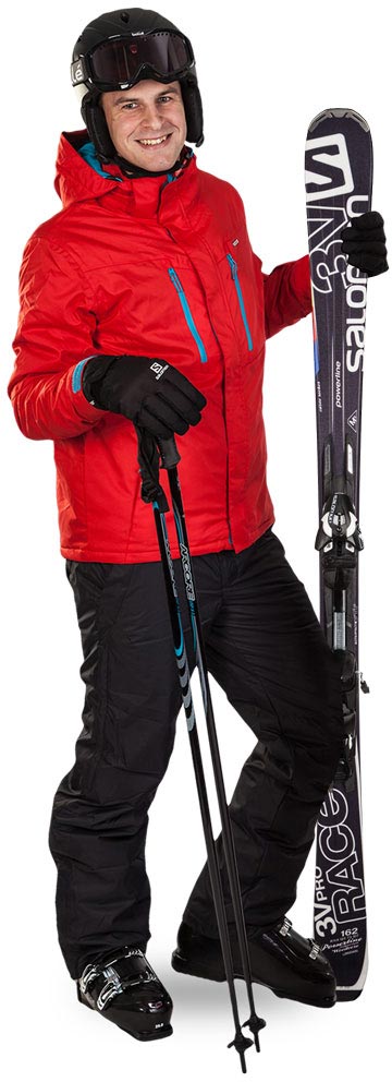 Pánske lyžiarske rukavice