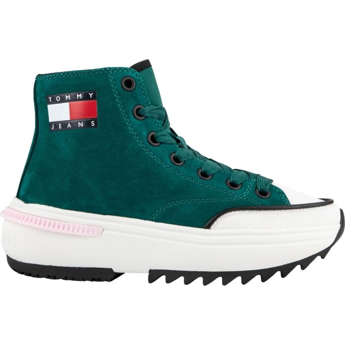 angst pisk side Tommy Hilfiger TOMMY JEANS NUBUK MID RUN CLEAT | sportisimo.com