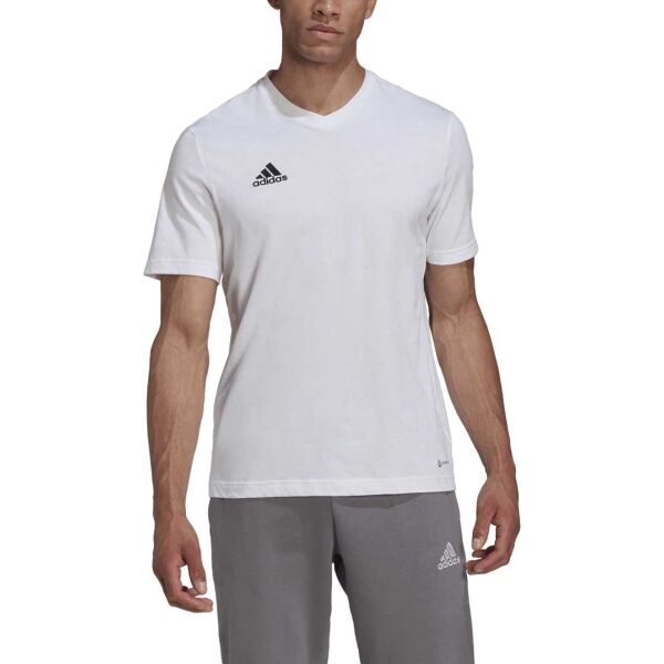 Adidas ENT22 TEE Herrenshirt, Weiß, Größe S
