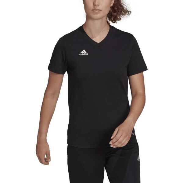 Adidas ENT22 TEE Tricou Pentru Femei, Negru, Veľkosť XS