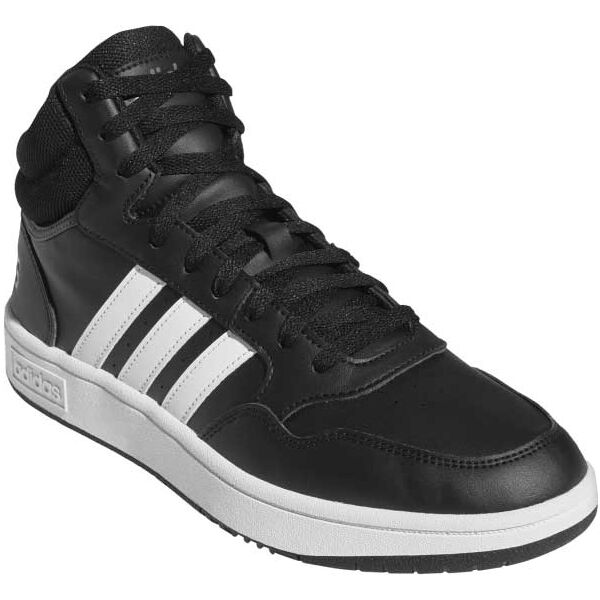 adidas HOOPS 3.0 MID Férfi tornacipő, fekete, méret 44