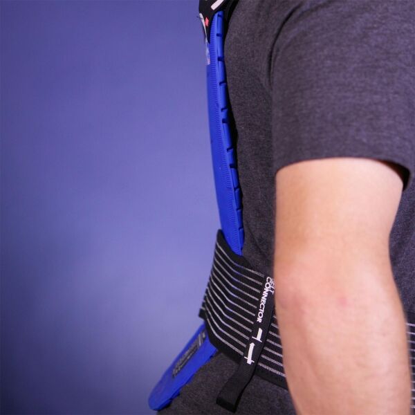 SHRED FLEXI BACK PROTECTOR NAKED Протектор за гърба, синьо, Veľkosť L