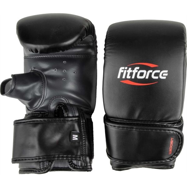 Fitforce WIDGET Боксьорски ръкавици, черно, Veľkosť S